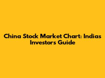 China Stock Market Chart: India's Investor's Guide